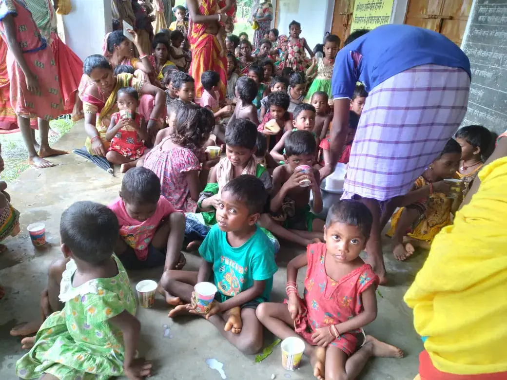 Pre-School Nutrition Programme — Tumangkocha Sabar Basti and Somaidih (Mosaboni Block); Dibudih, Bankisole and Burudih (Dumaria Block), East Singhbhum District, Jharkhand