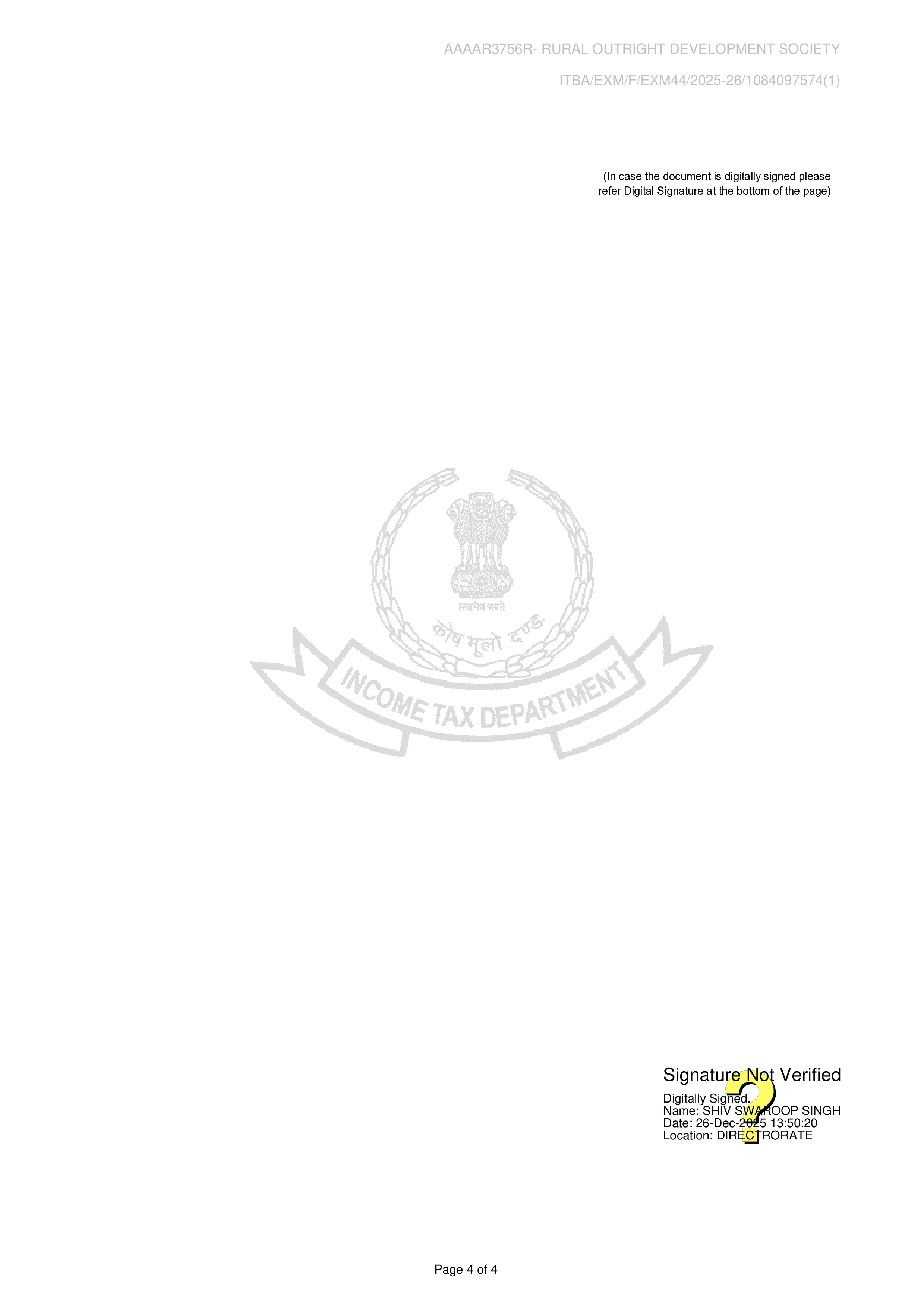 80G Certificate